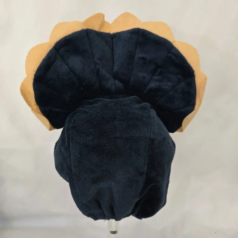 Walking With Dinosaurs Headpiece OS Blue Triceratops Plush Costume Hat